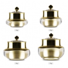 15-70g亚克力皇冠膏霜瓶 定制