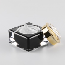 15/30g四方亚克力膏霜瓶 黑色款