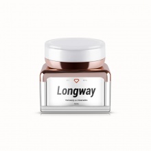 15/30g四方亚克力膏霜瓶 珠光白