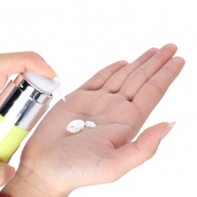 30-50ml柠檬黄真空乳液瓶 定制