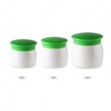 15-30gPP塑料药膏瓶 绿色盖