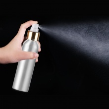 30-250ml亮金头喷雾瓶铝瓶