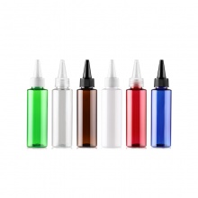 100ml平肩PET尖嘴盖瓶