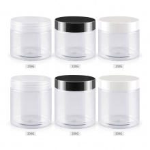 150/200G透明PET面膜瓶