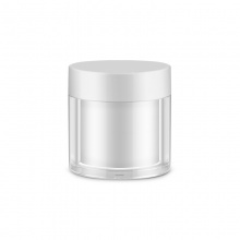 20-50gAS双层平盖膏霜瓶