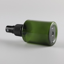 50-200mlPET墨绿斜肩喷雾瓶