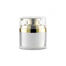 30-70g亚克力金银泵头真空膏霜瓶