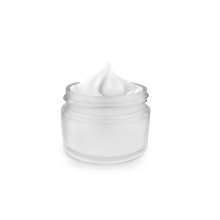 20-50g亮银UV磨砂玻璃膏霜瓶