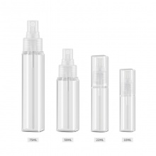 10-75ml PCTA喷雾方瓶 定制