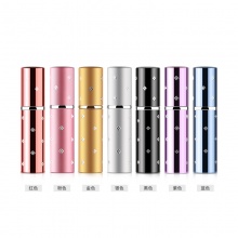 10ml平头花纹香水樽喷雾瓶 定制