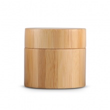 20-100g广口竹子膏霜瓶 定制