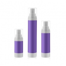 30/50/80ml紫色PP乳液真空瓶 定制