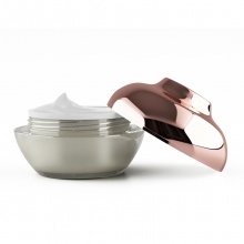 30g光面洋葱头亚克力膏霜瓶