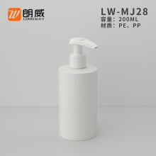 200mlPE圆肩乳液瓶